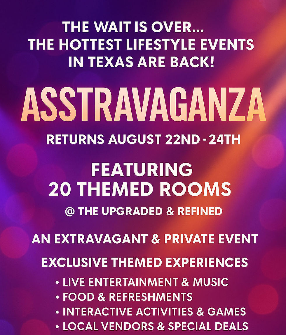 Asstravaganza Returns This Friday! RSVP NOW!