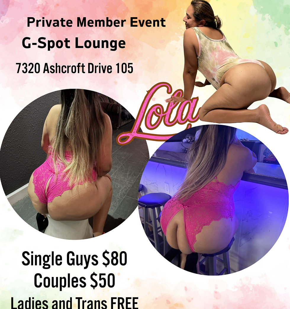 Lola’s Private Member Invitation — G-Spot Lounge