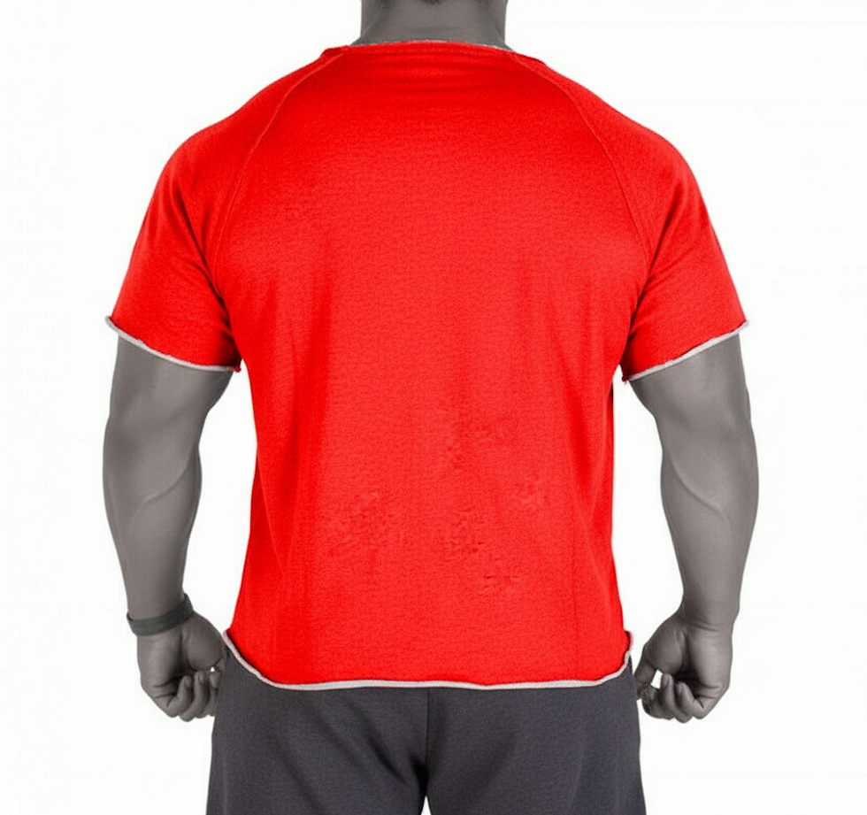 Thumbnail: Bearzerk's Gym Hardcore Bodybuilding Rag Top Red