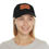 Thumbnail: "Wheels Up" Dad Hat with Leather Patch (Rectangle)