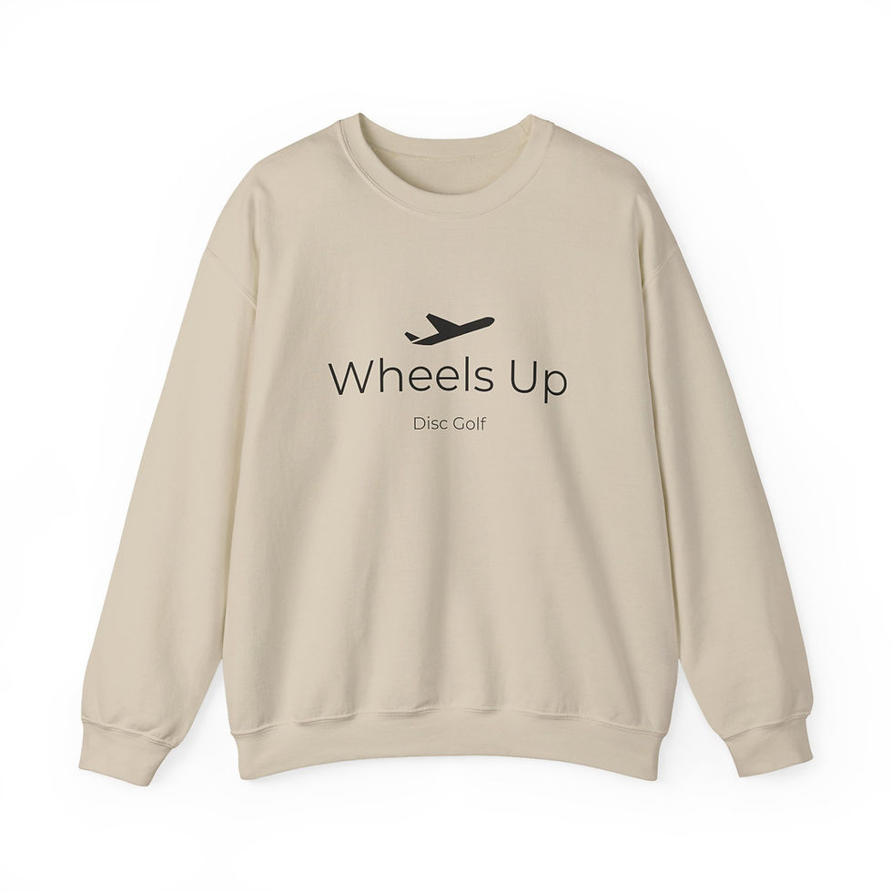 Thumbnail: "Wheels Up" Unisex Heavy Blend™ Crewneck Sweatshirt