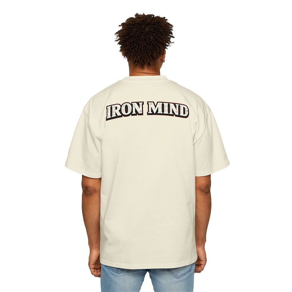 Thumbnail: Oversized Gym Tee ALWAYS READY - IRON MIND