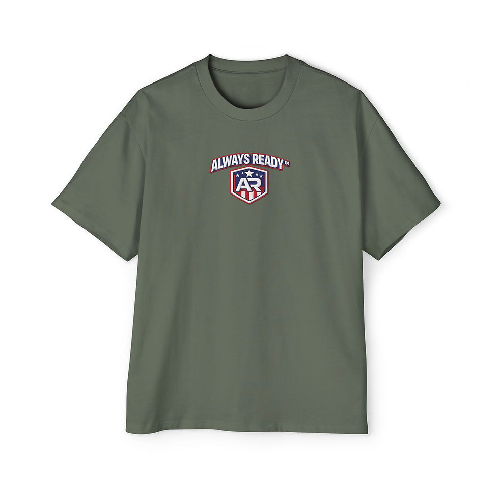 Thumbnail: Oversized Gym Tee "Get After it, Be Undeniable" 