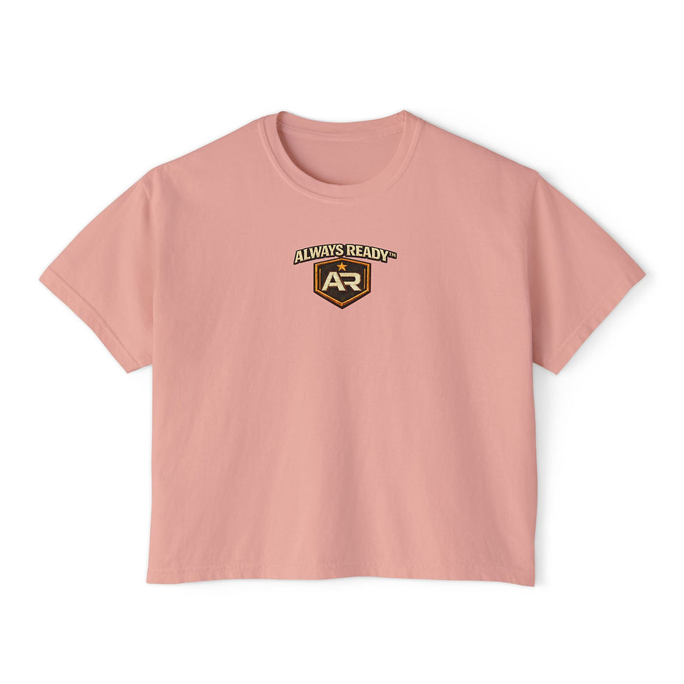 Thumbnail: IRON MIND Women's Boxy Tee — Workout & Streetwear Tee