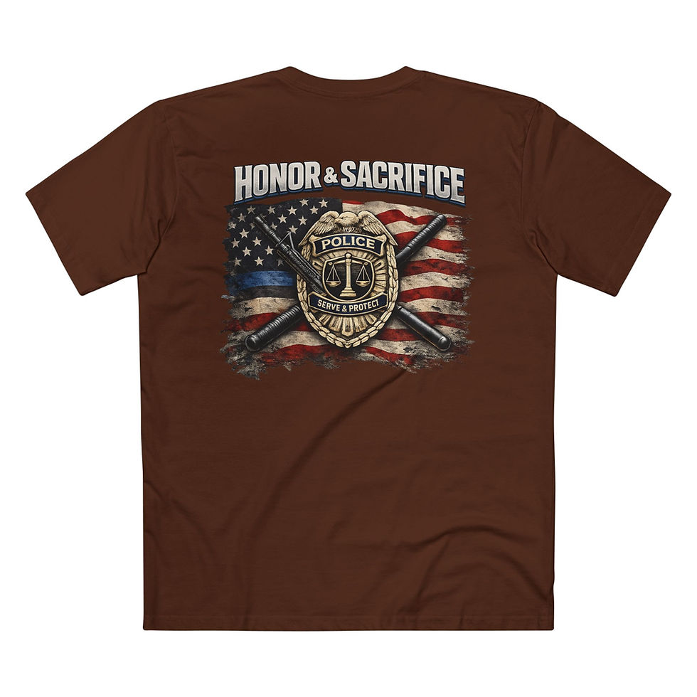 Thumbnail: ALWAYS READY™ Law Enforcement Serve & Protect Unisex Tee