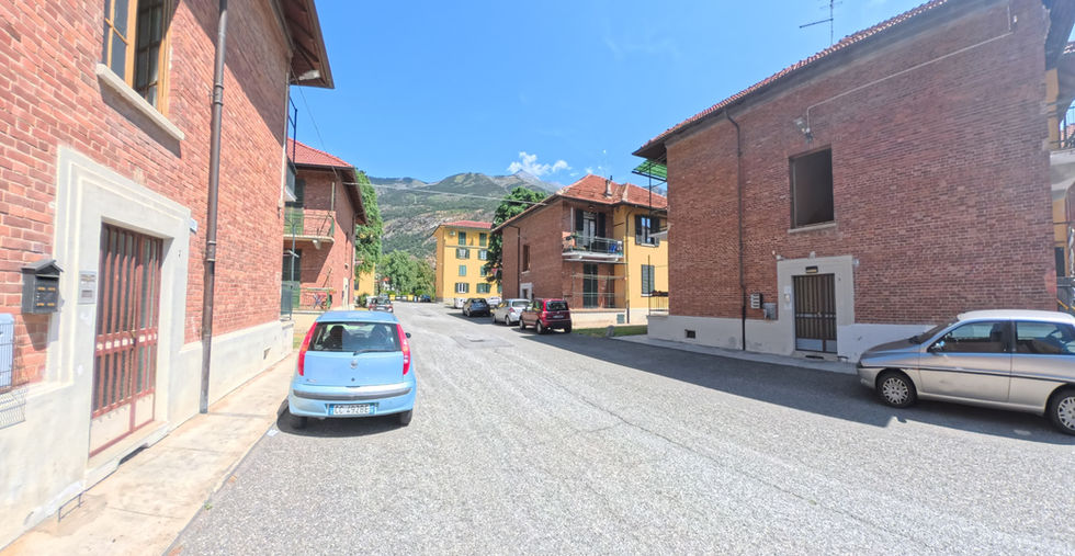 Area verde e cortile condominiale – appartamento Susa