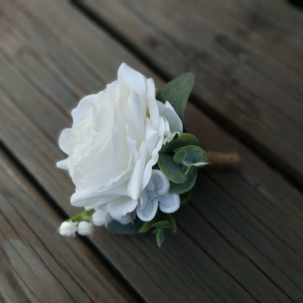 Thumbnail: Buttonhole - Lily of the Valley Collection