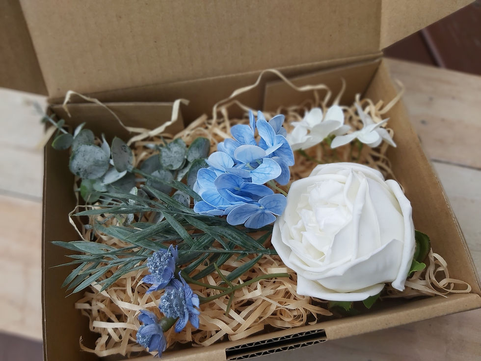 Thumbnail: Sample Box - Blue Charm Collection