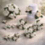 Sweet Magnolia full artificial wedding flower package with white magnolia flowers and corsages Australia