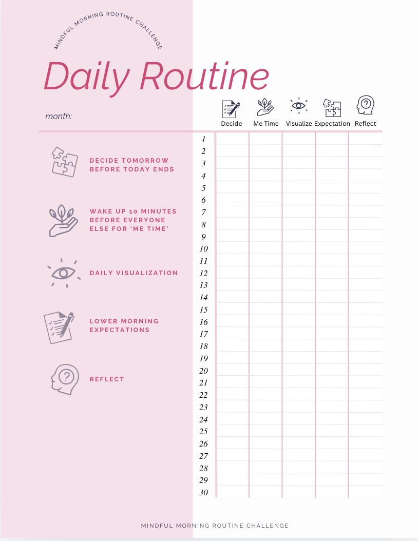 Thumbnail: Mindful Morning Routine Challenge