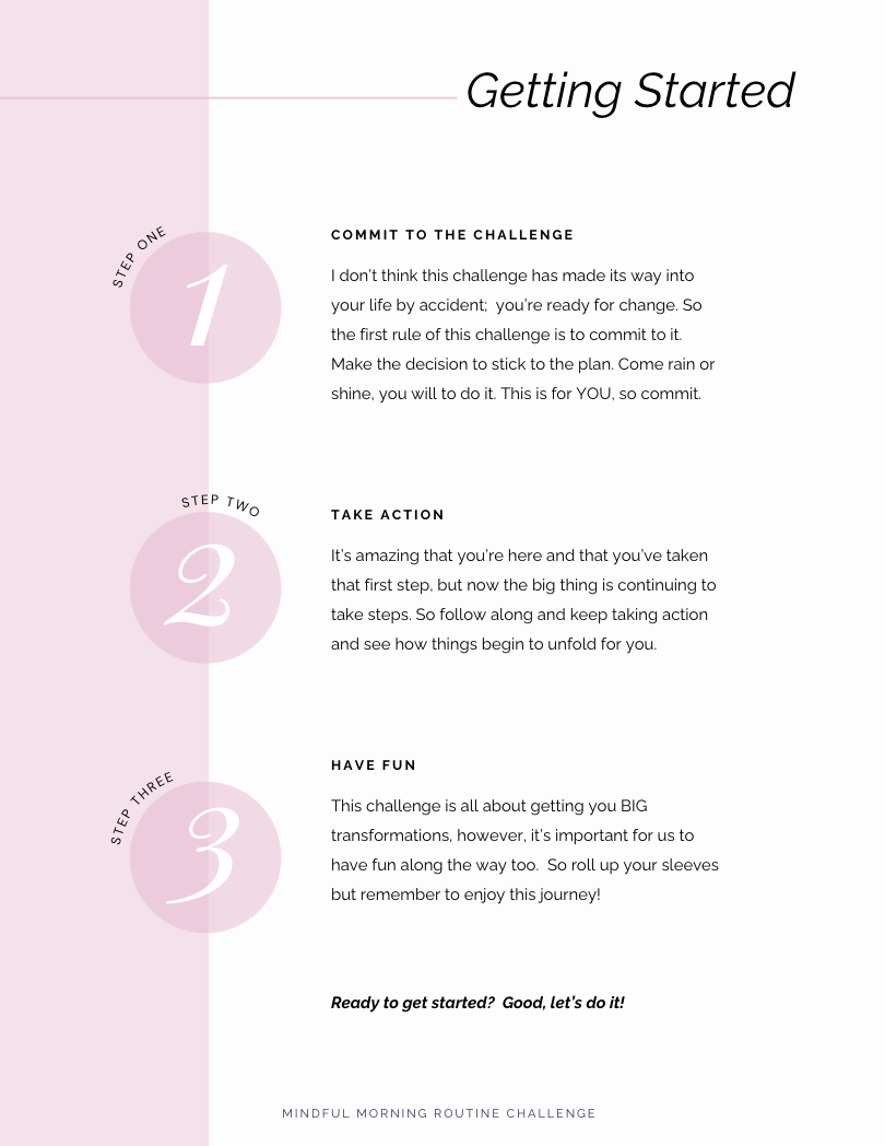 Thumbnail: Mindful Morning Routine Challenge