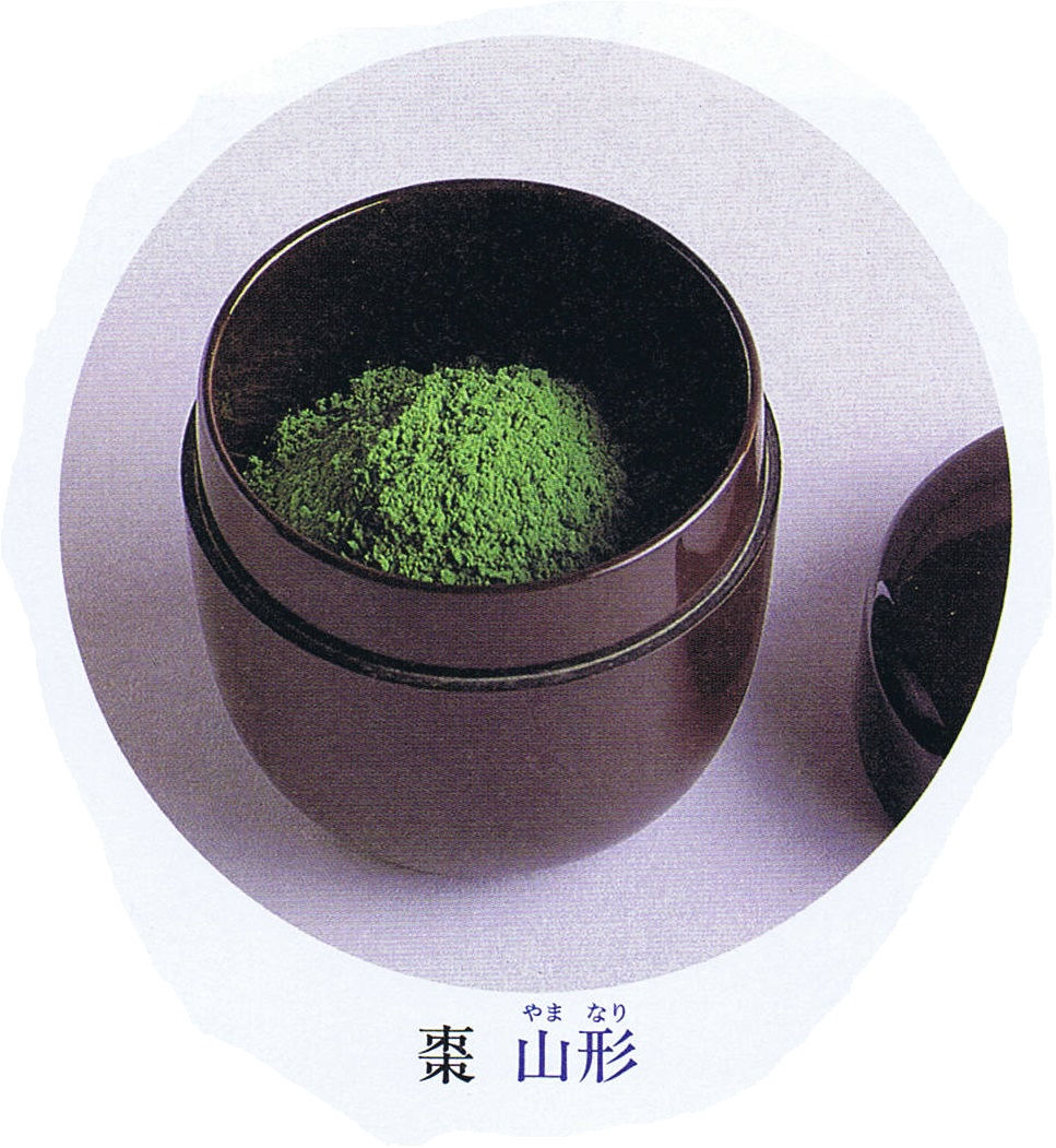 薄茶器のお茶の準備 棗　山形.jpg