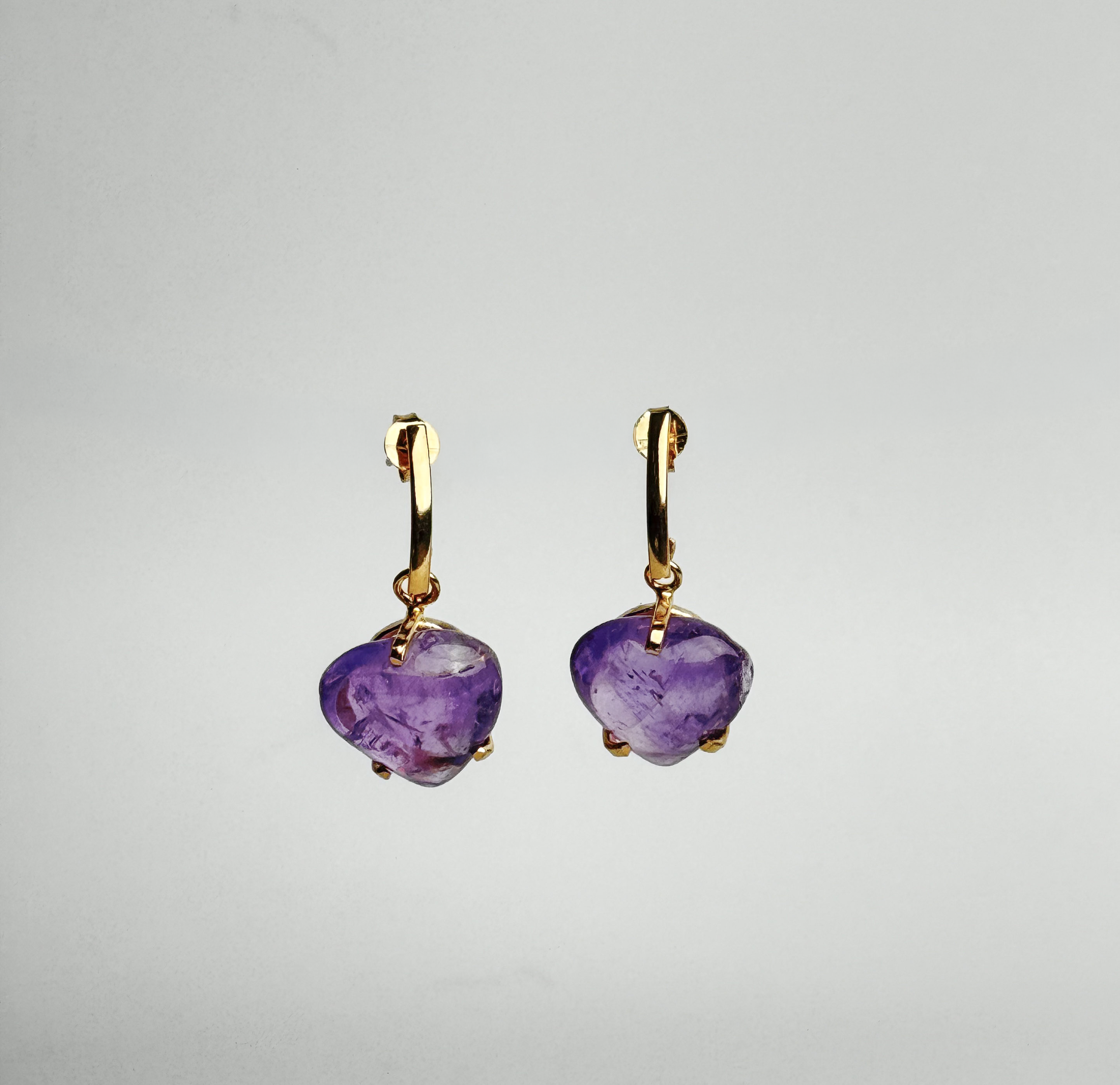 Amethyst Essence Earrings