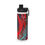 Thumbnail: Abstract Swirl Stainless Steel Water Bottle — Vibrant Red & Teal Sports Bottle
