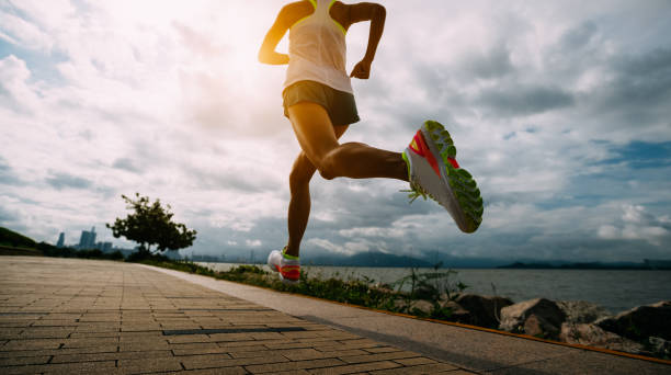 person running