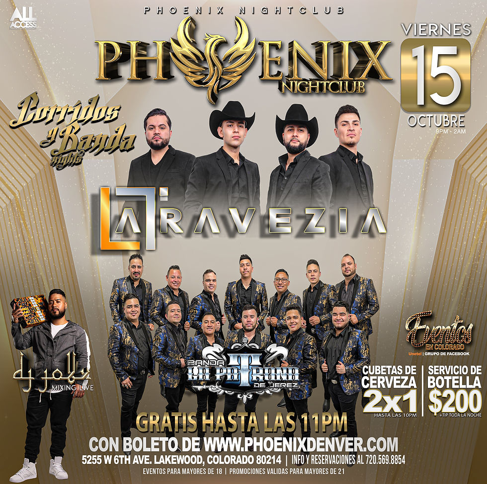BANDA Y CORRIDOS | La Travezia y La Patrona