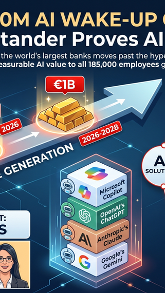 €200M Wake-Up Call: Santander Just Proved AI Pays