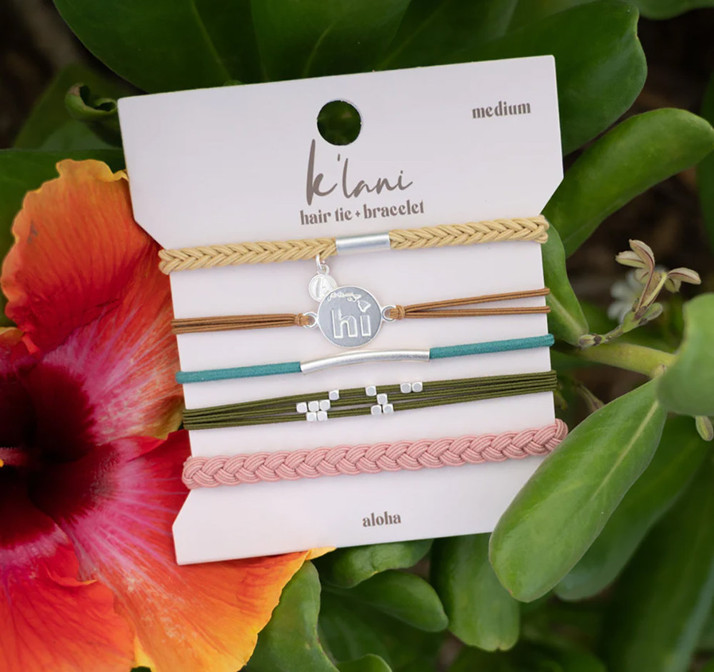 K'lani Aloha Hair and Wrist Band
