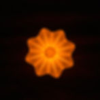 Thumbnail: Golden Glass Finish Modak Lamp – Elegant Festive Glow