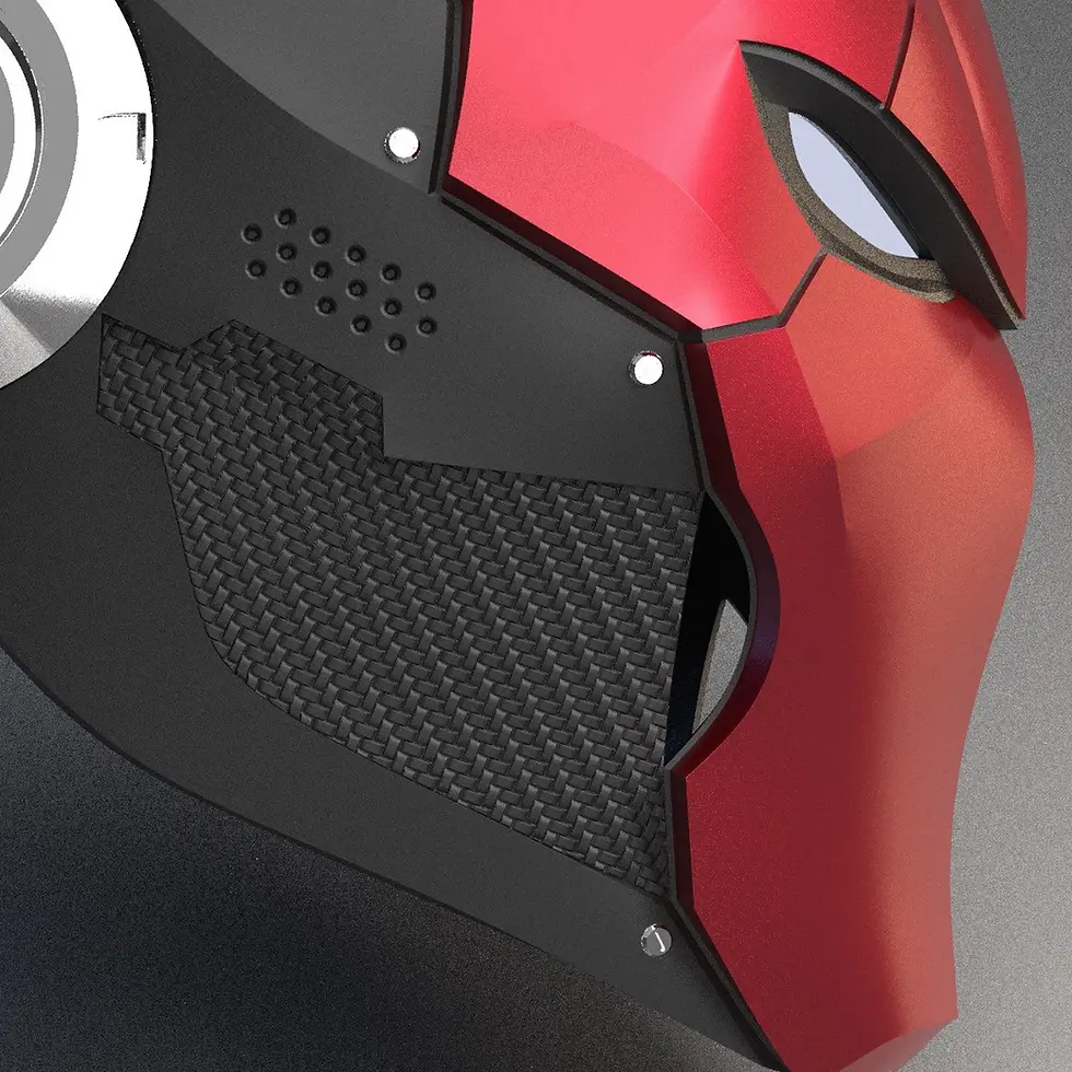 Thumbnail: Red Hood Helmet - Smooth Finish