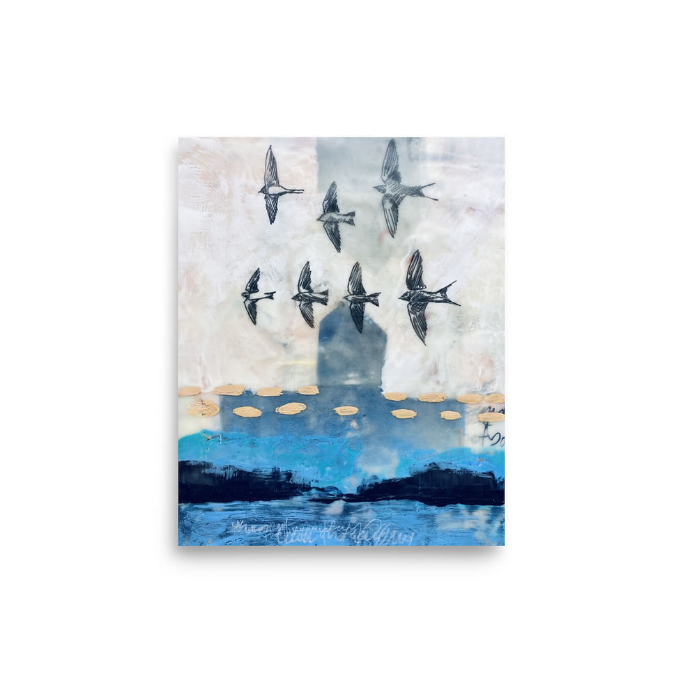 Thumbnail: Flying Home Giclee Print