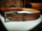 Thumbnail: Saddle Stitched Leather Belt