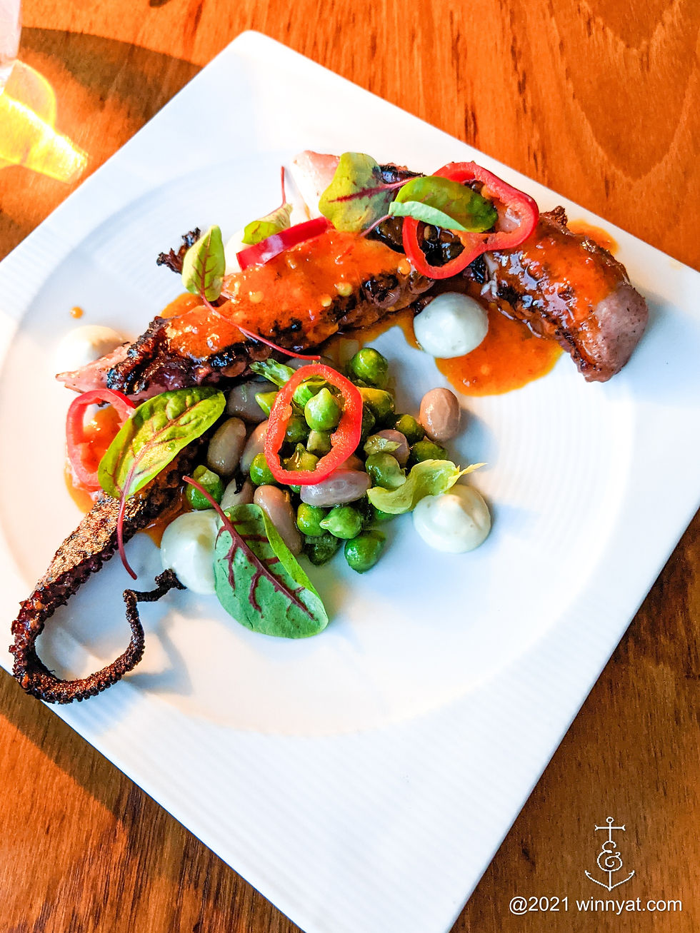 grilled octopus