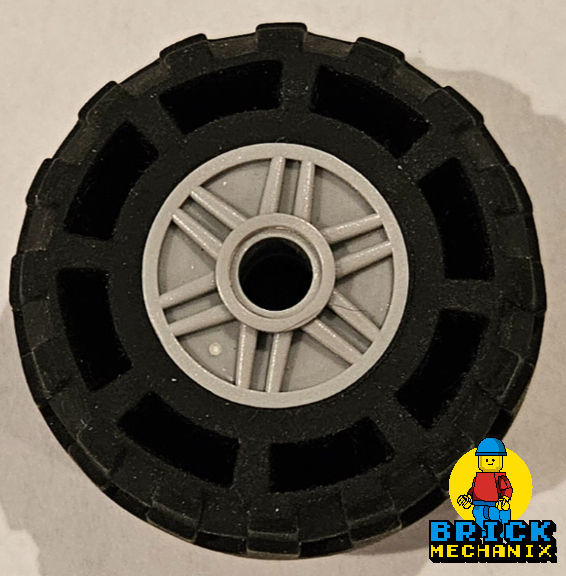 Lego Wheel 36 mm x 15 mm Gray Grey