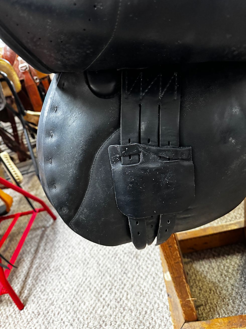 Thumbnail: 18” Hermes jump saddle #RA3D6K