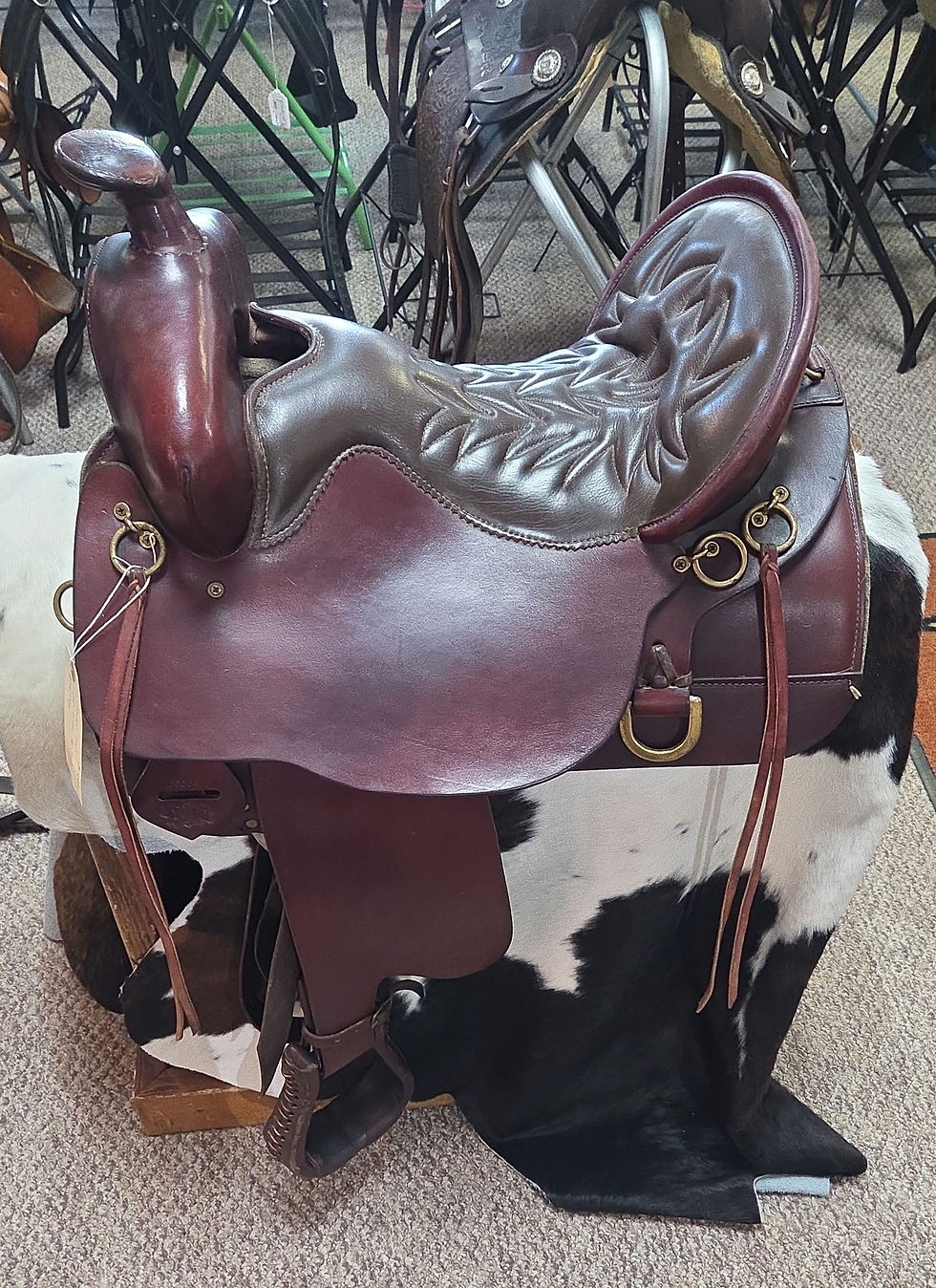 Thumbnail: 16.5" Tucker High PlainsTrail Saddle #2TFTPA