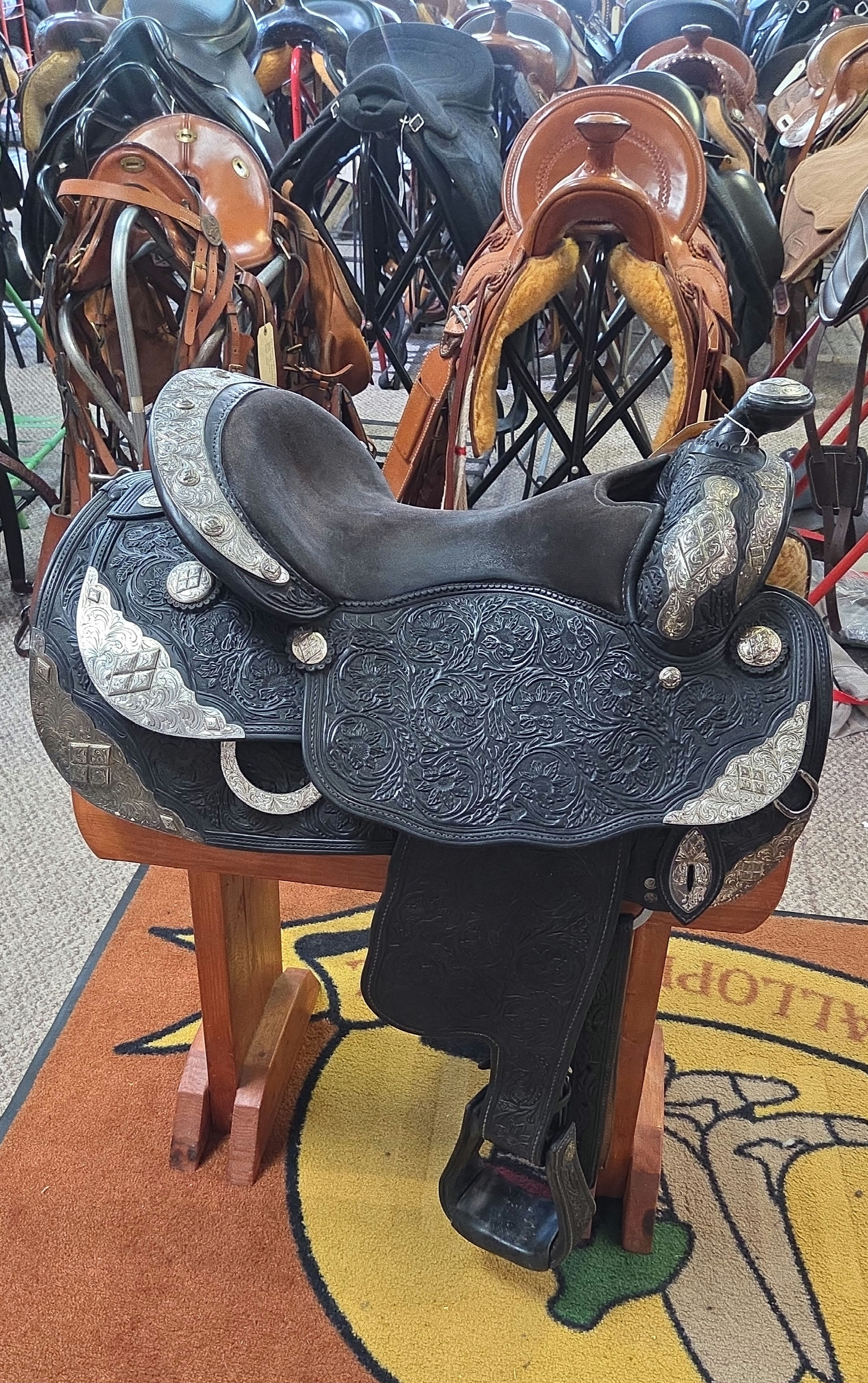 16" Reinsman Silver Series Show Saddle #VX54X4