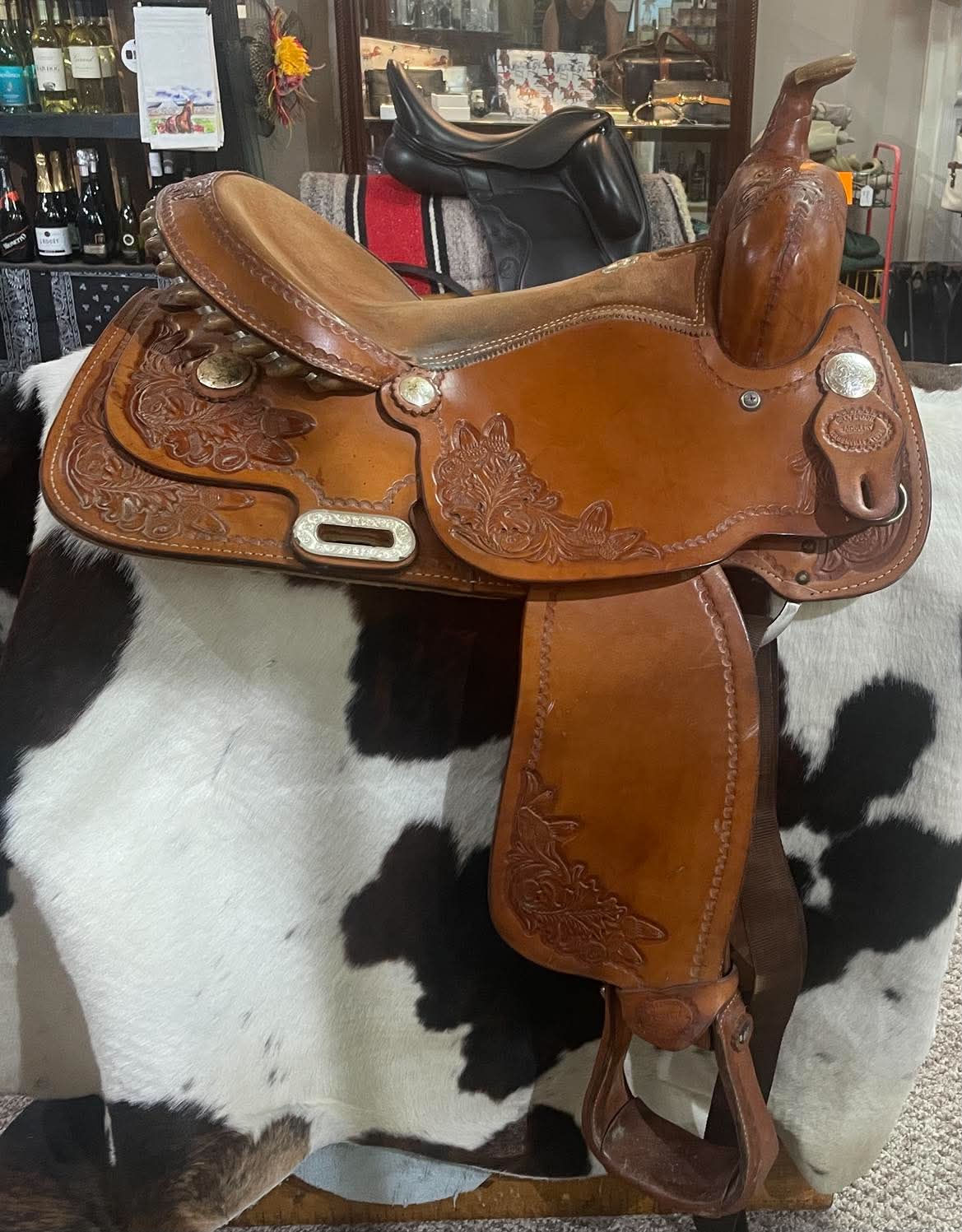 ON TRIAL 16" Billy Cook Western Saddle #ZG8LQX
