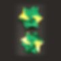 Star Sprig Bows (Pair)