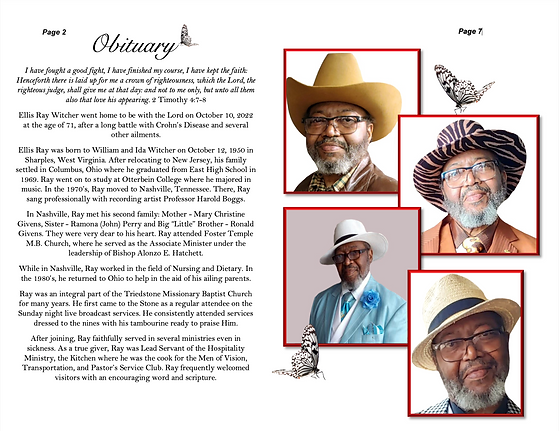 Funeral Program