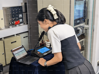 老師在校務處廣播