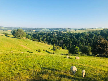 The view over Lathkill Dale from Over Haddon