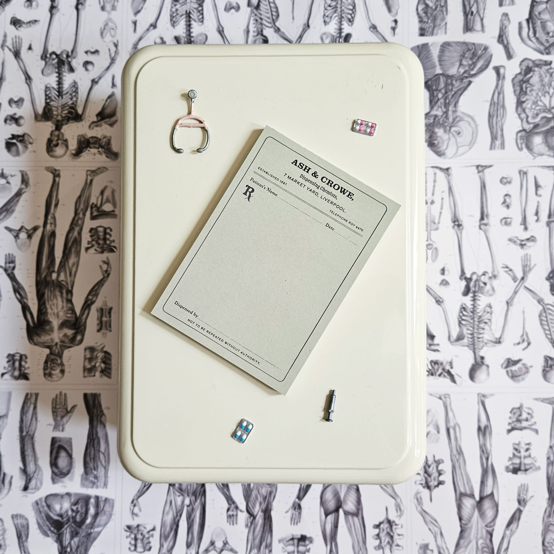 Vintage Pharmacy Prescription Notepad