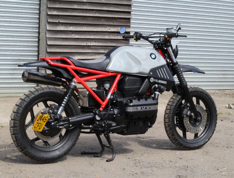 bmw k75 k100 k1100 scrambler tracker custom cafe racer