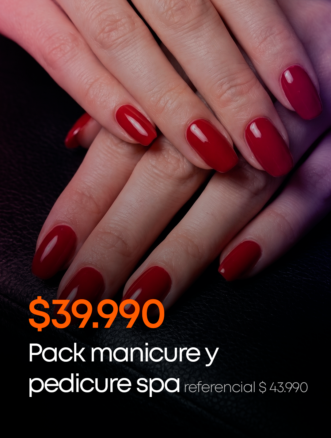 Pack manicure & pedicure spa