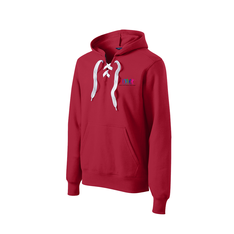 Thumbnail: TCLL ST271 Lace Up Hoodie LeftChest