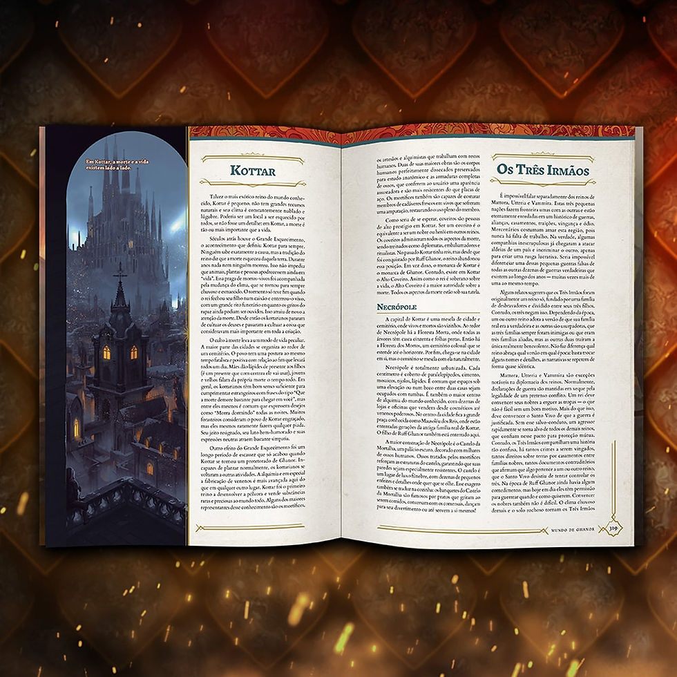 Miniatura: A Lenda de Ghanor - RPG