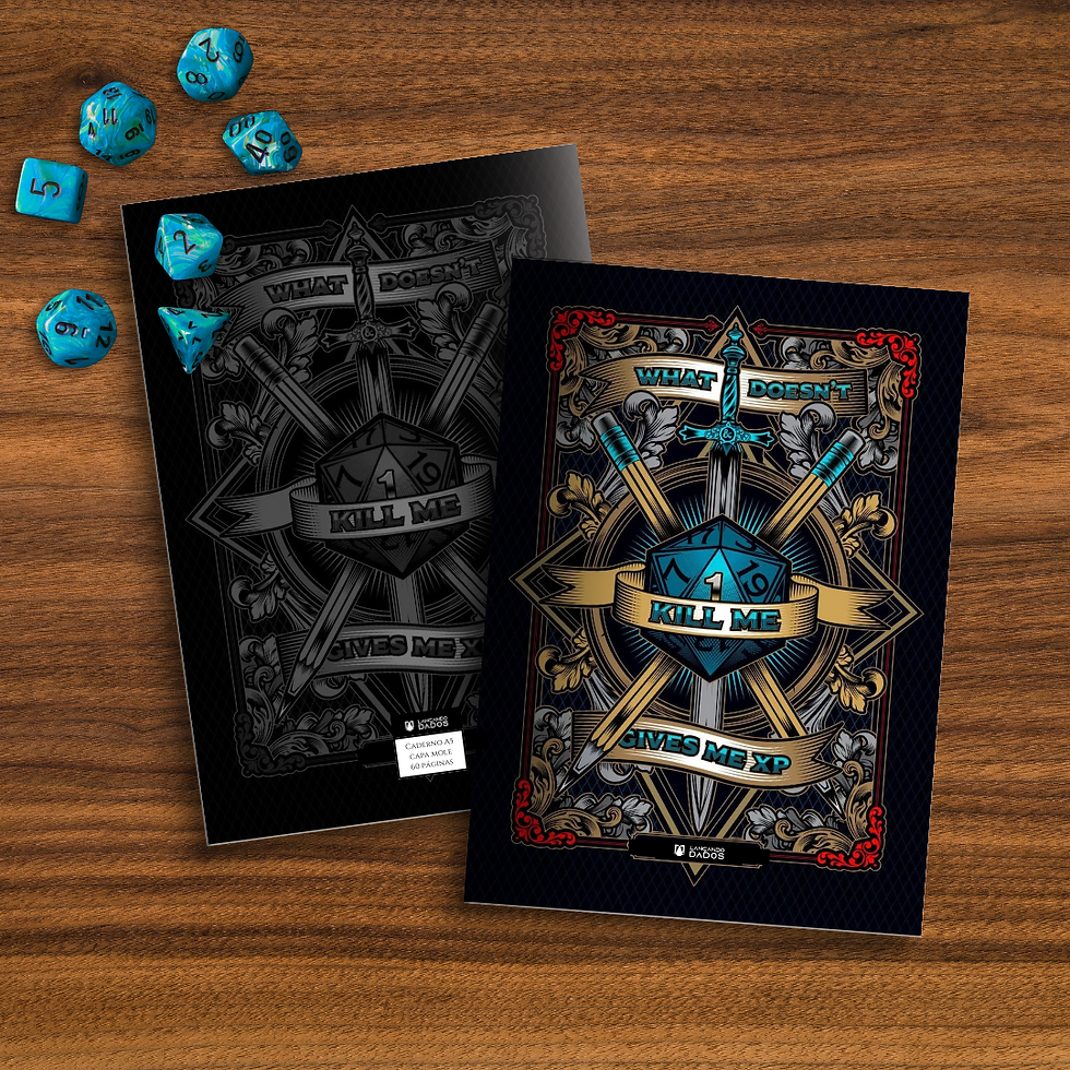 Miniatura: Caderno de RPG - Frases RPGistas