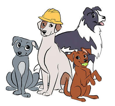 Dog Ilustration Artwork