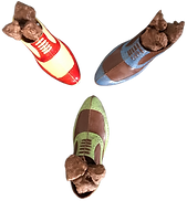chocolate shoe