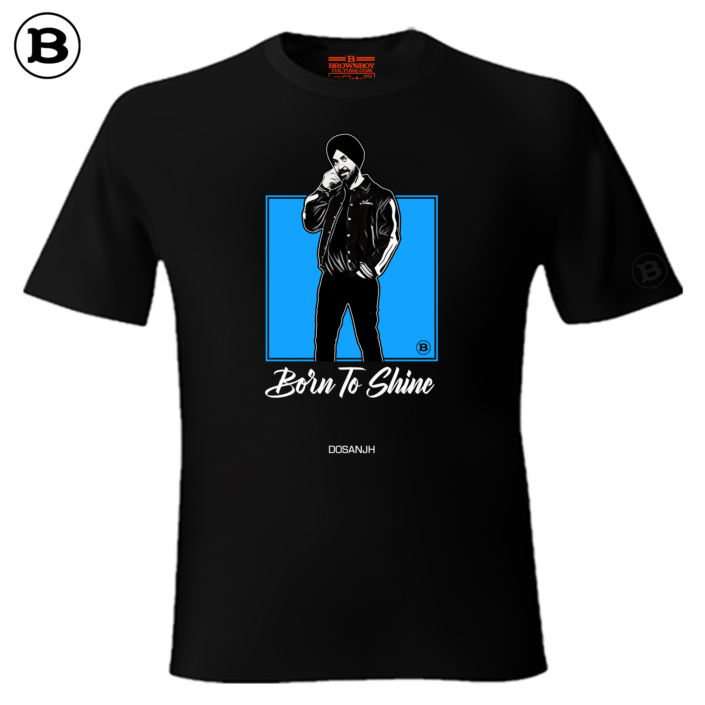 Diljit Born To Shine T Shirt