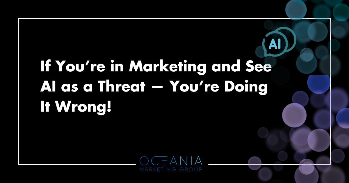AI is not a threat to marketing but an enabler