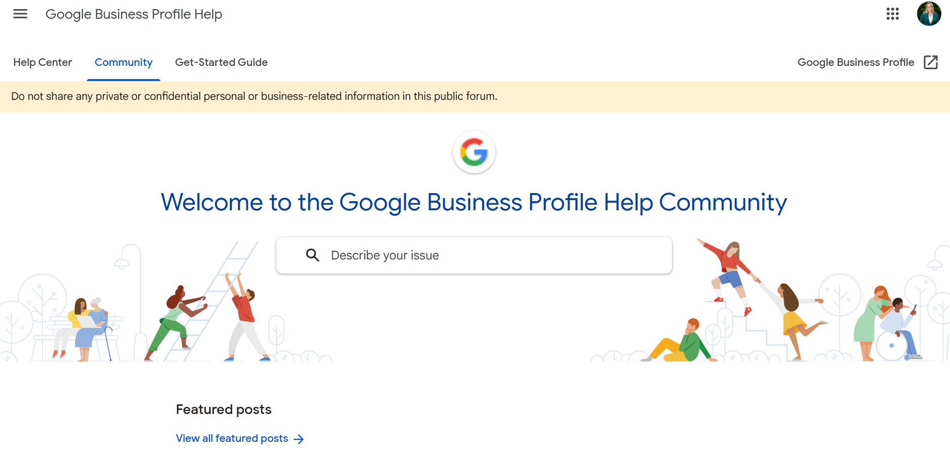 Google Business Profile Help Community
