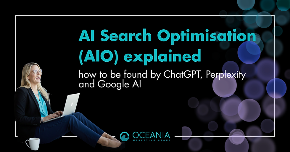 AI Search Optimisation (AIO) explained and how to be found by ChatGPT, Perplexity and Google AI