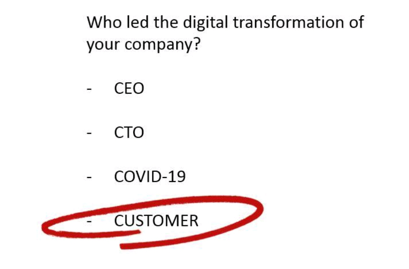 Customer Orientation and Customer Centricity 