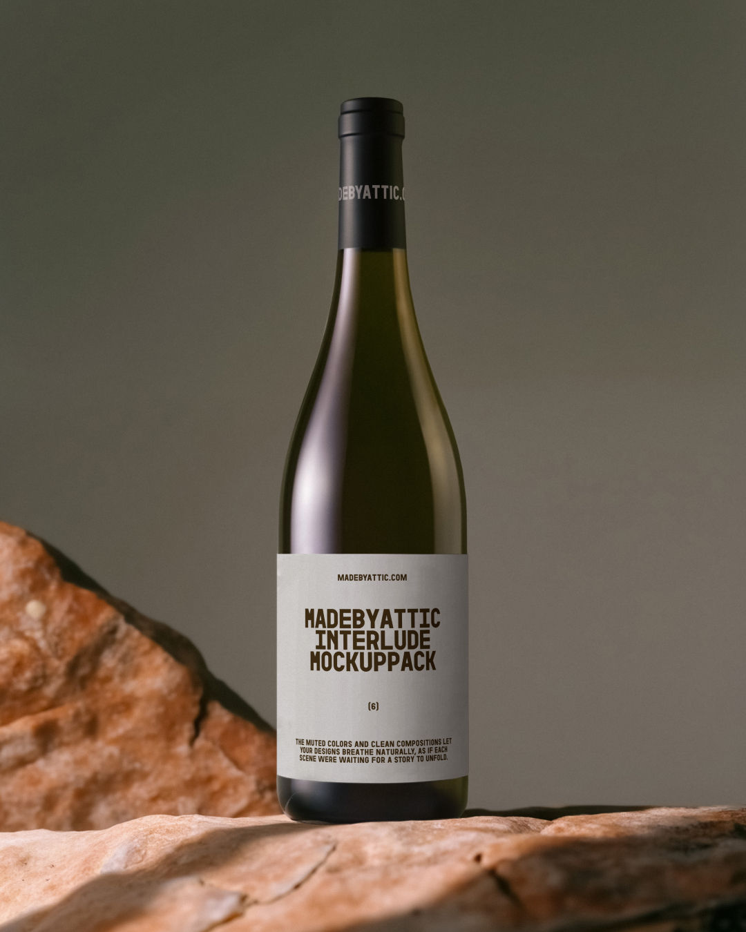Interlude 06 | Wine Bottle Mockup